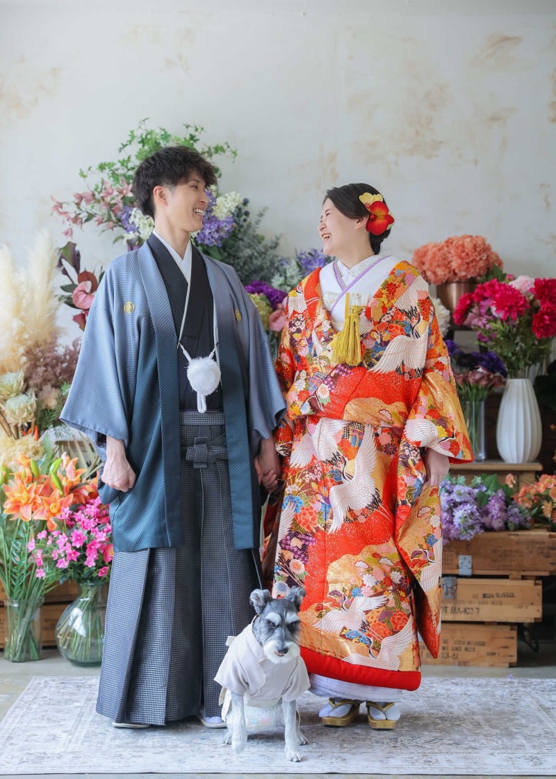 笑い合うお二人と、、