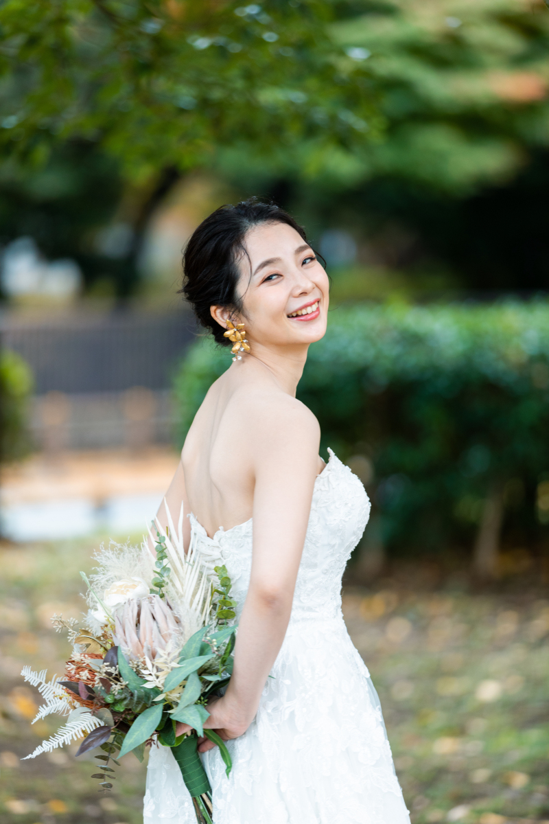 ご新婦様のソロカット