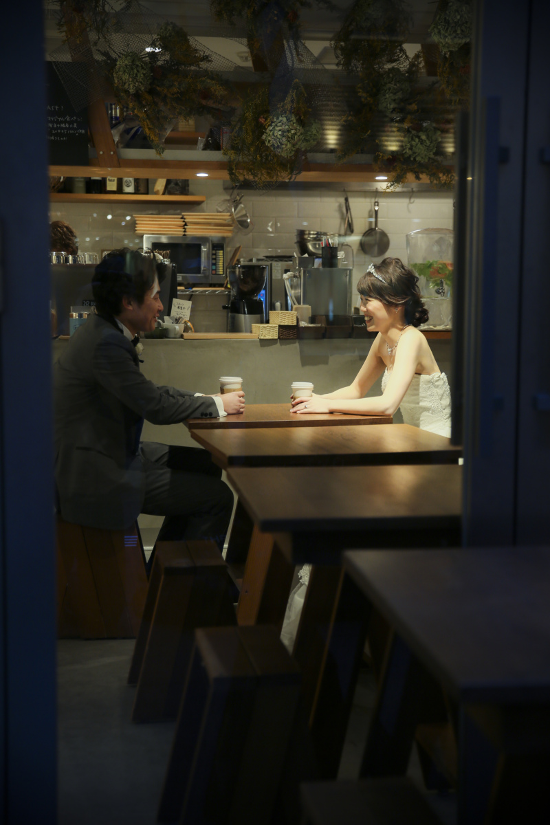 カフェでほっと一息