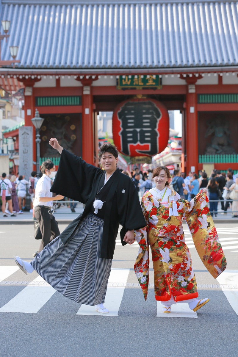 浅草和装ロケ