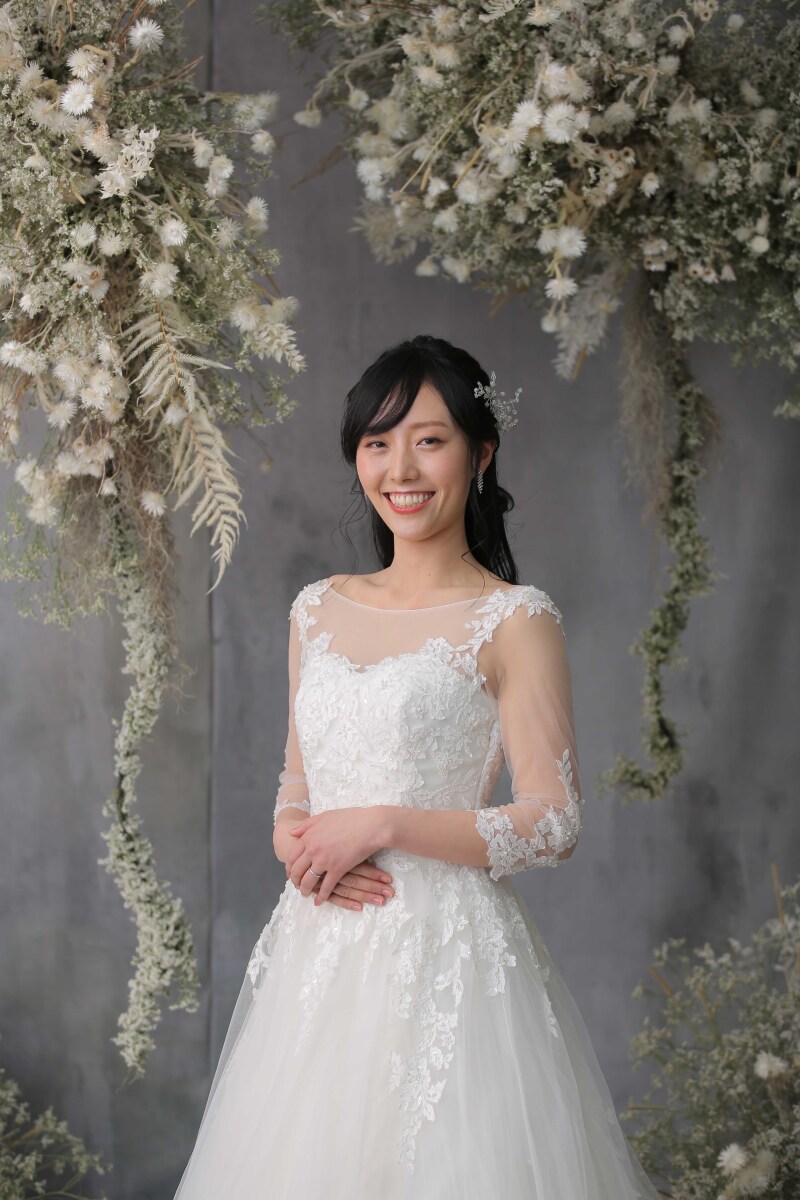 きれいな新婦さんを
