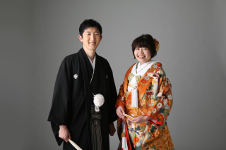 前撮りの定番「和装スタジオ撮影」