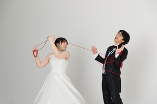 お二人の好きと一緒に！ハウススタジオ撮影