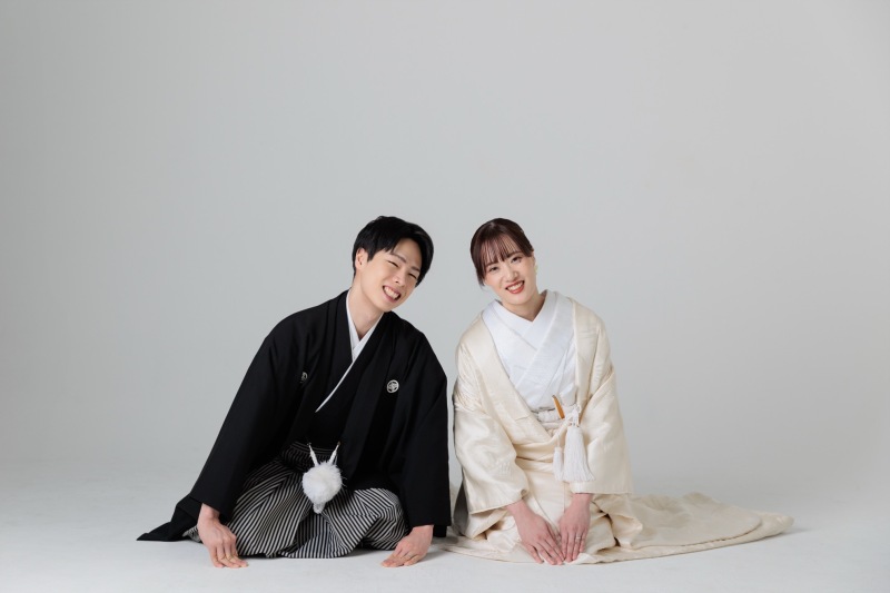 結びのお辞儀カット