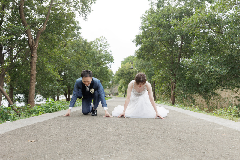 クラウチングスタート!