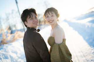 真っ白な世界で！【スタジオSOLA美瑛店】