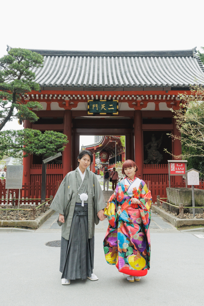 二天門でパシャリ