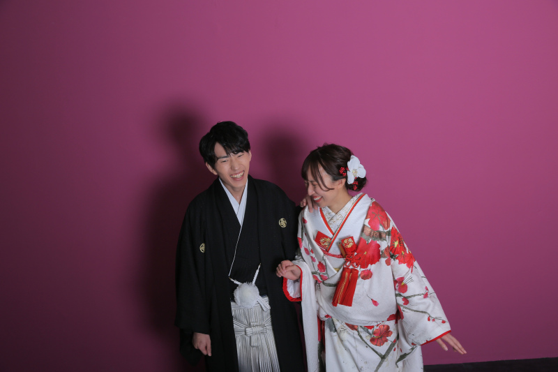 ポップな背景で