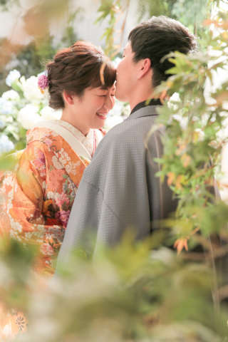 外で撮りたいけど天気や人目が気になる方必見＊屋内庭園スタジオ