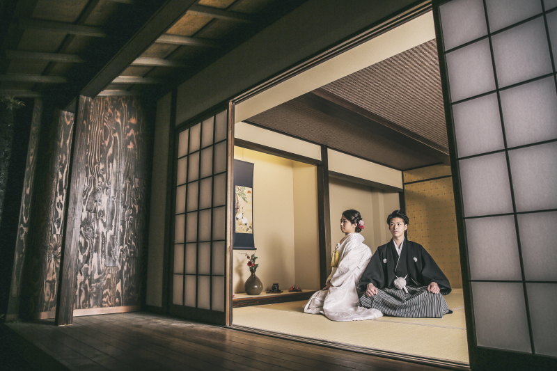 自慢の屋内庭園ロケーション