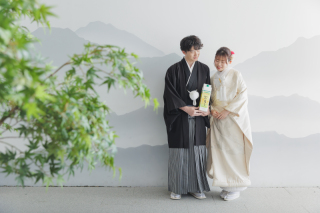 和装屋内庭園＆洋装ハウススタジオ撮影