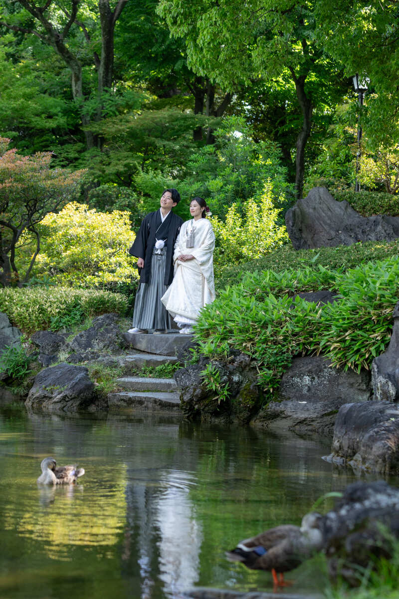 緑鮮やかな場所で