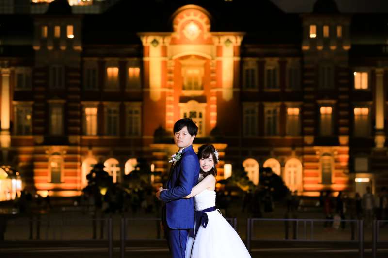 東京駅夜景ロケーション