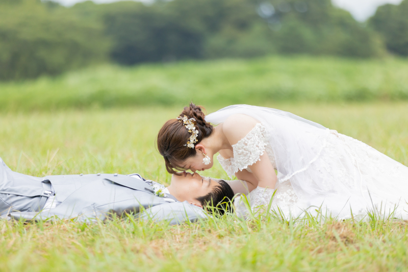 芝生が気持ちいい！！！！