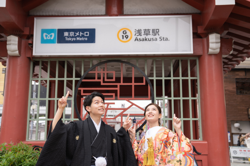 和装浅草ロケーション！
