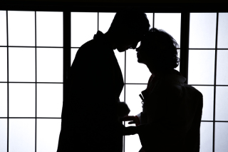 和装屋内庭園ロケーション