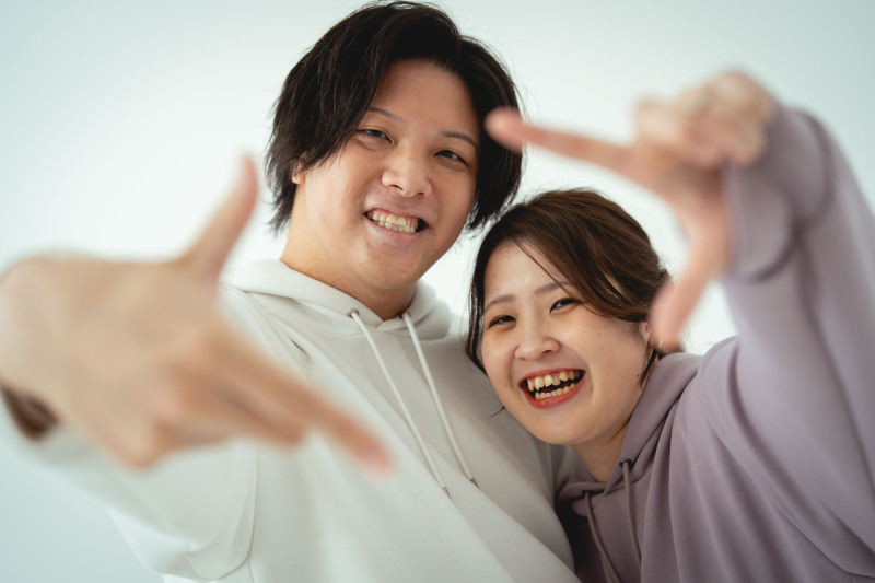 私服でカジュアルに!