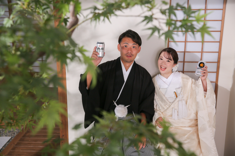 ビールとサングラスのお持ち込み！