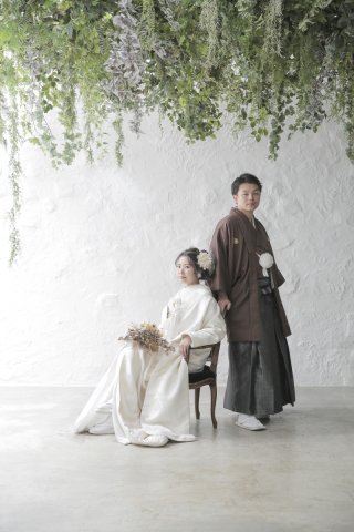 和装でおしゃれに撮影＊