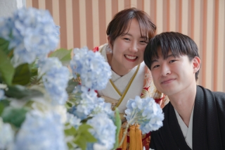 スタジオ＋桜ロケオプション♪