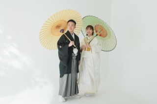 和装でシンプルハウススタジオ！