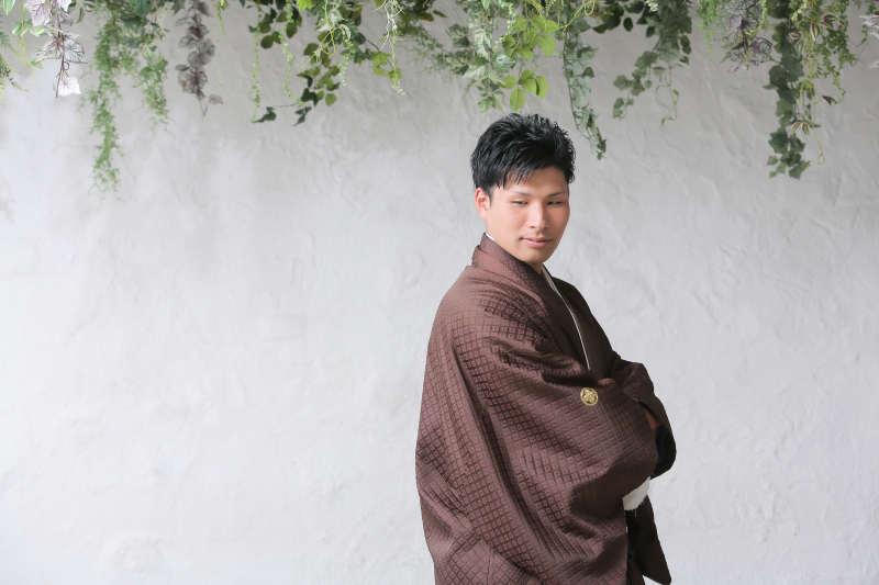 ご新郎様のソロカット