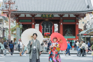 浅草周遊ロケーション