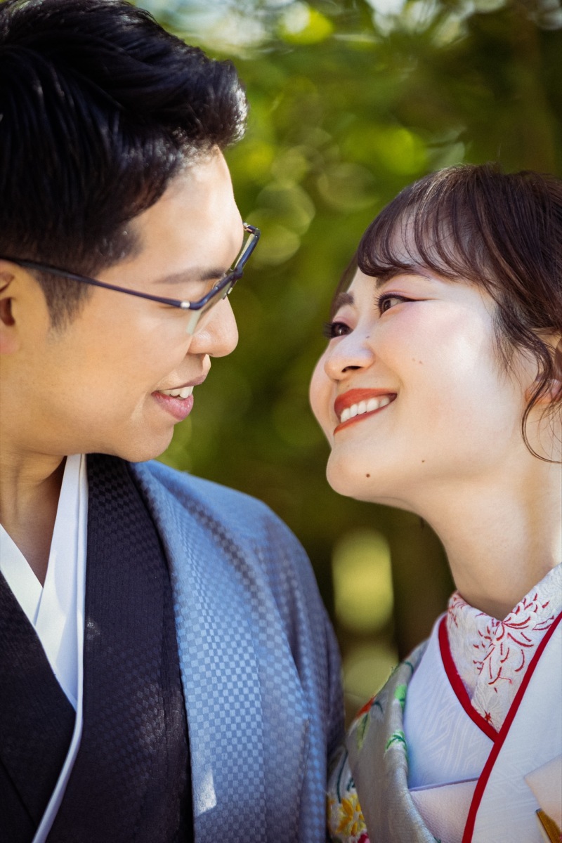 見つめ合った瞬間