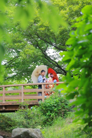 猿江恩賜公園〜新緑ロケーション・紫陽花と〜