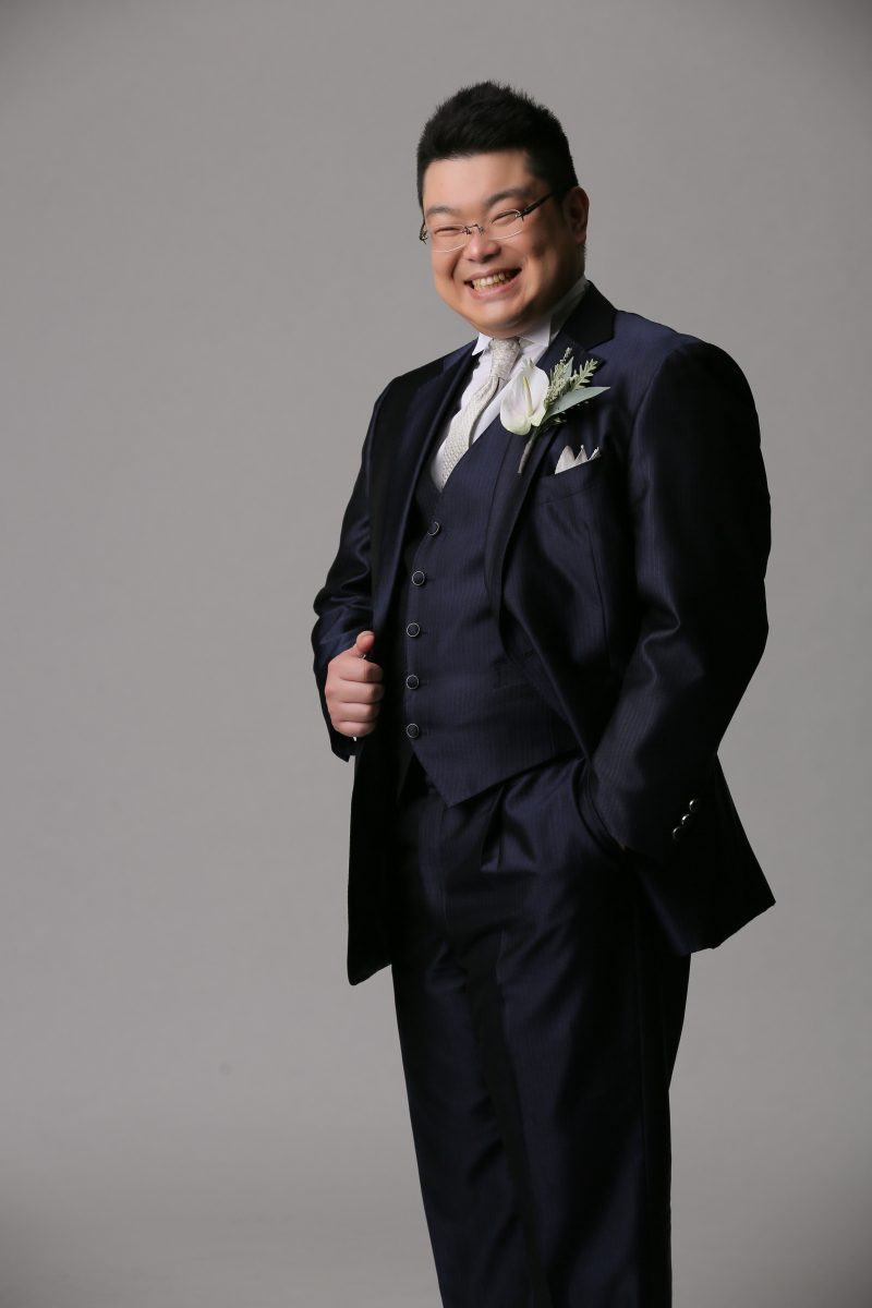 ご新郎様のソロカット