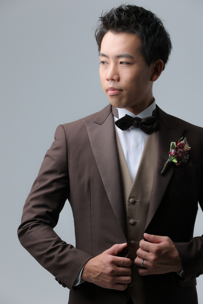 ご新郎様ソロショット