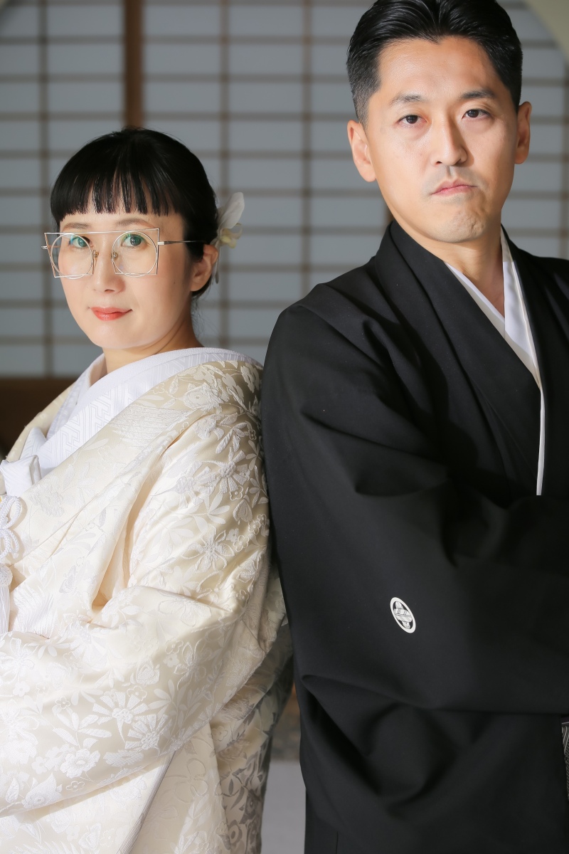 ご新婦様はメガネが大好きだそうです!!!