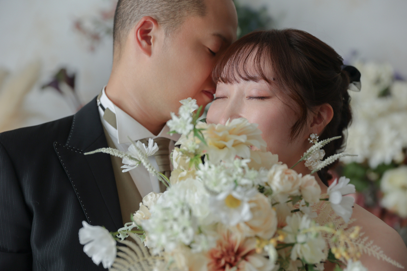 可愛らしいブーケも！