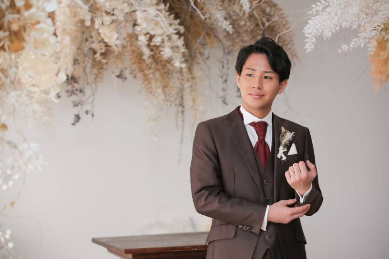 ご新郎様ソロカット
