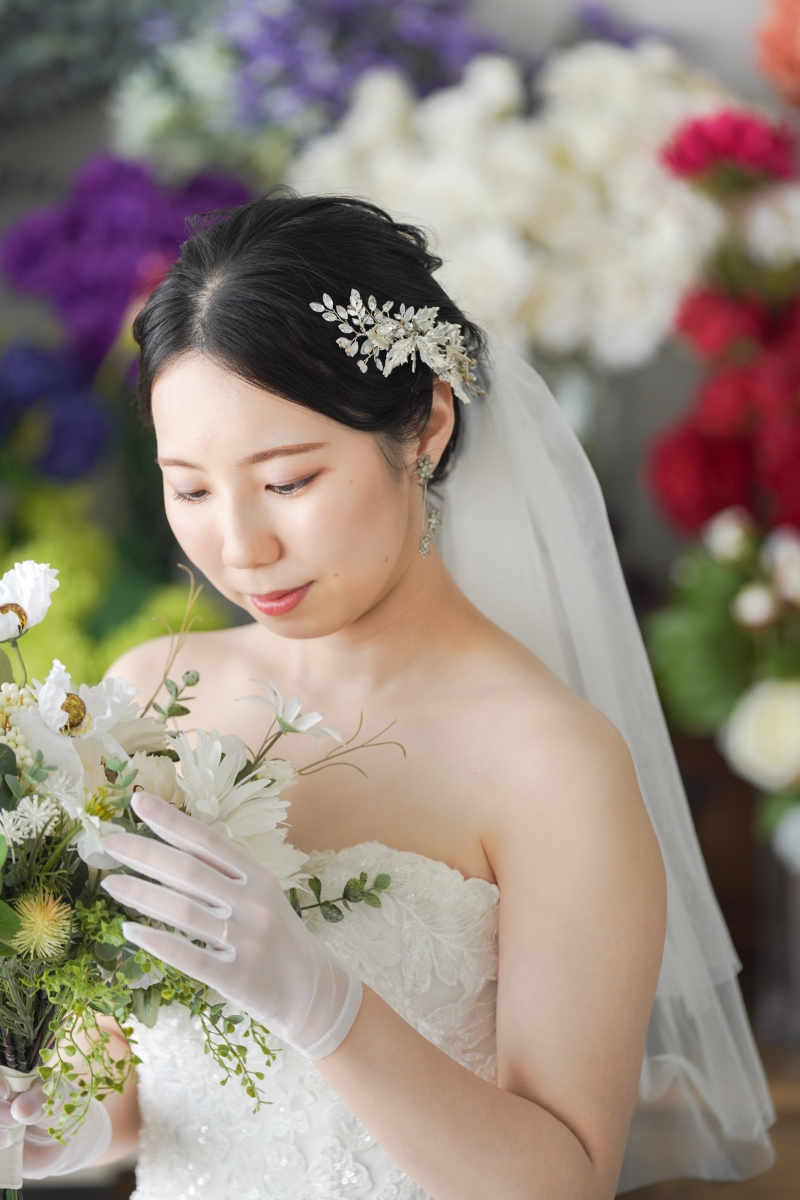 新婦様のソロカット