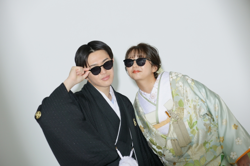 サングラスでおしゃれに