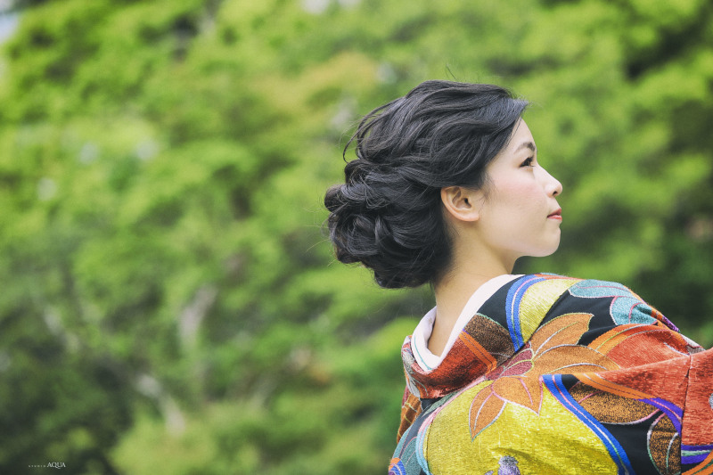 こだわりのヘアメイクを