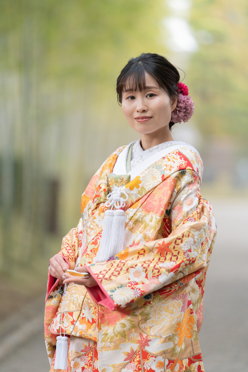 新婦様のソロカット