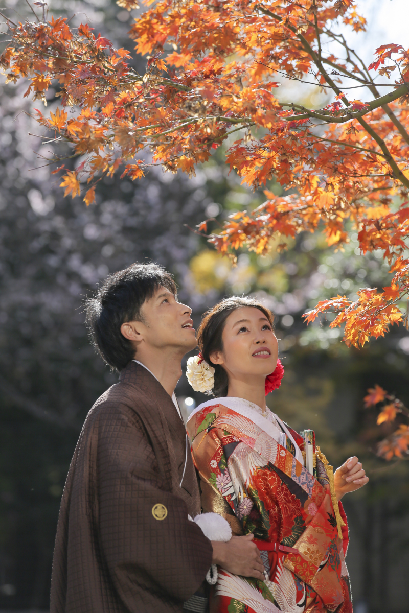 綺麗なもみじも見つけました