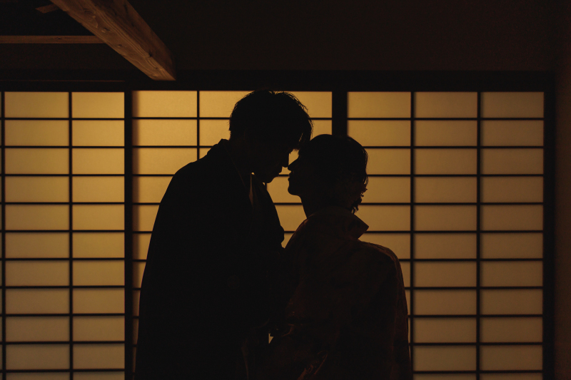 シルエットのお写真