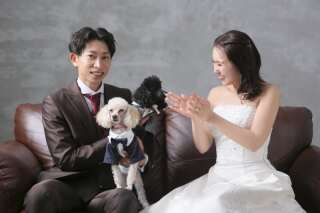 ワンちゃんと一緒に撮影！【屋内庭園+ハウススタジオ】