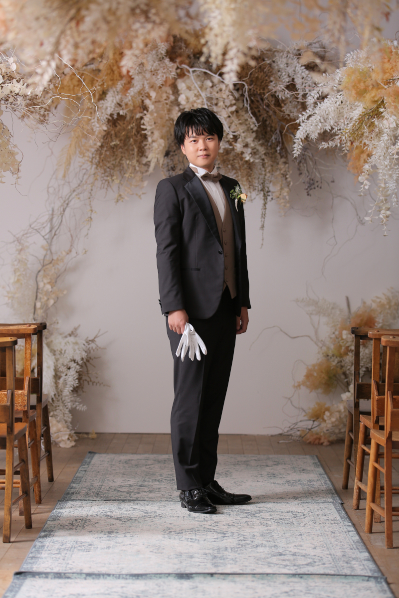 新郎さんソロカット