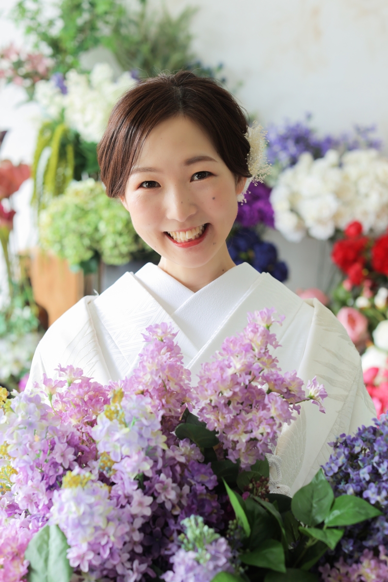 お花に包まれて