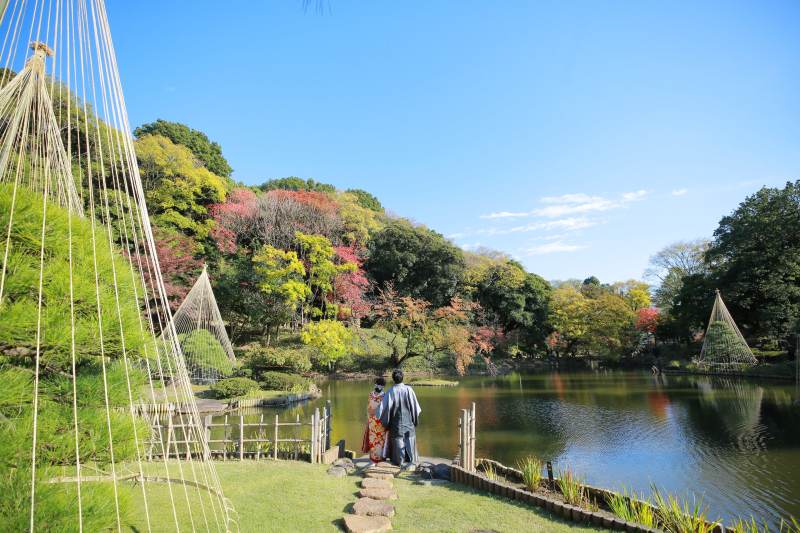 和装ロケーション〜肥後細川庭園〜