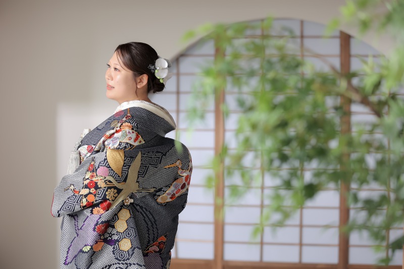 洗練されたシックな装い