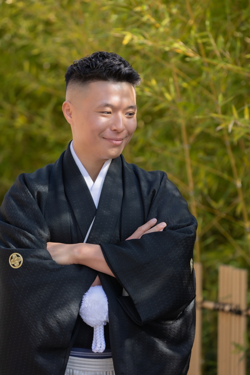 ご新郎様ソロショット