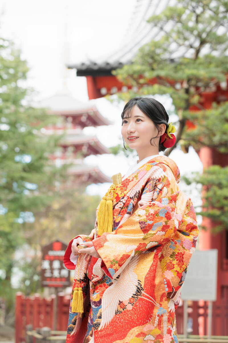 ご新婦様のソロカット