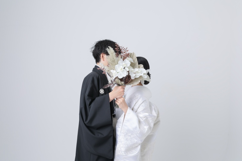 ブーケも一緒に