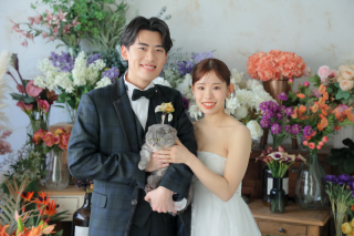 猫ちゃんと一緒に！【洋装ハウススタジオ】