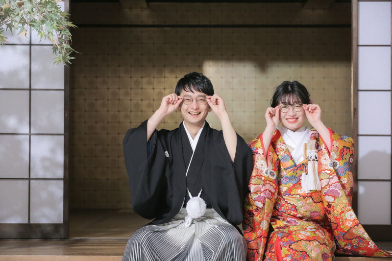 愛犬とスタジオ撮影♪